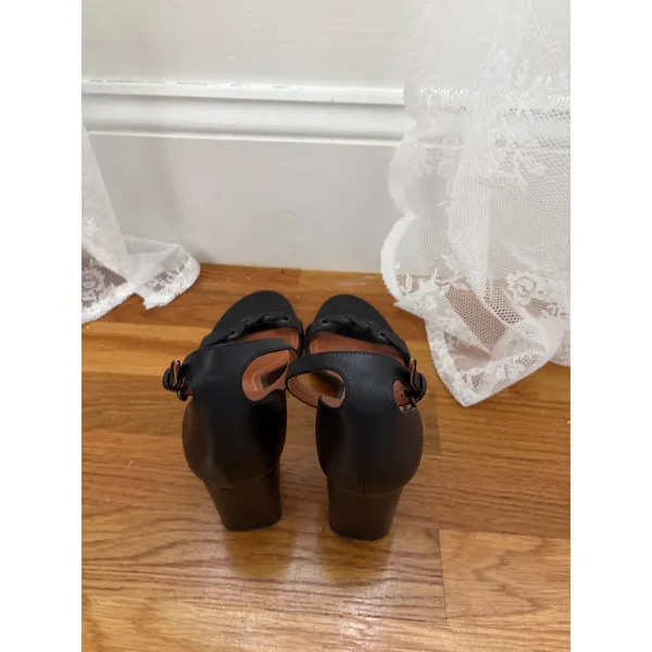 Coach Women's Leather‎ Ankle Strap Block Heel Sandals Size 8 - Image 6