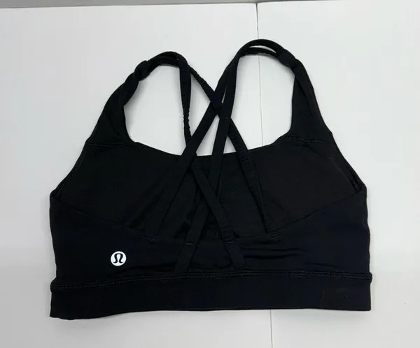 Lululemon x Peloton Black Energy Sports Bra - Image 2