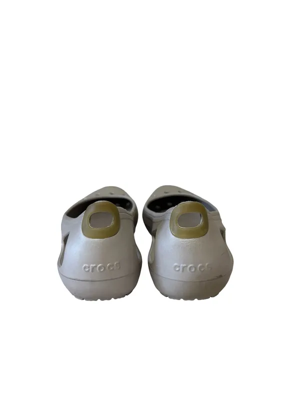 Crocs Malindi Ballet Flats in Silver Gray - Size Women’s 9 - Image 4