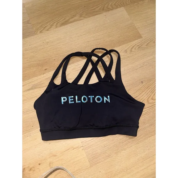 Peloton black sports bra - Image 2