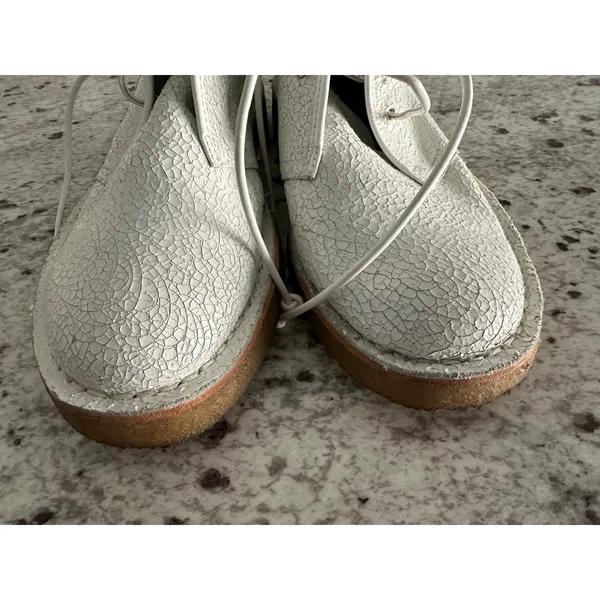 Tory Burch Bergen crackled leather chukka boots Sz 8 - Image 3
