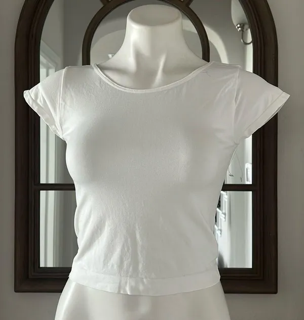 NEW Free People Intimately White Top Size M/L New without Tag - Image 3