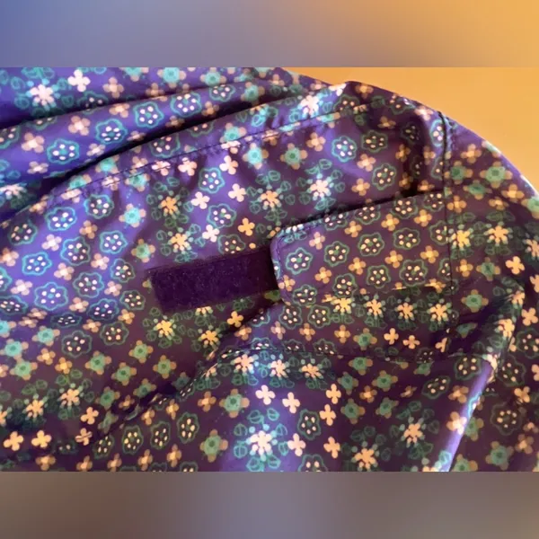 Columbia sportswear Rain Jacket Blue Stars Dots Flowers Hooded Lightweight - Image 12