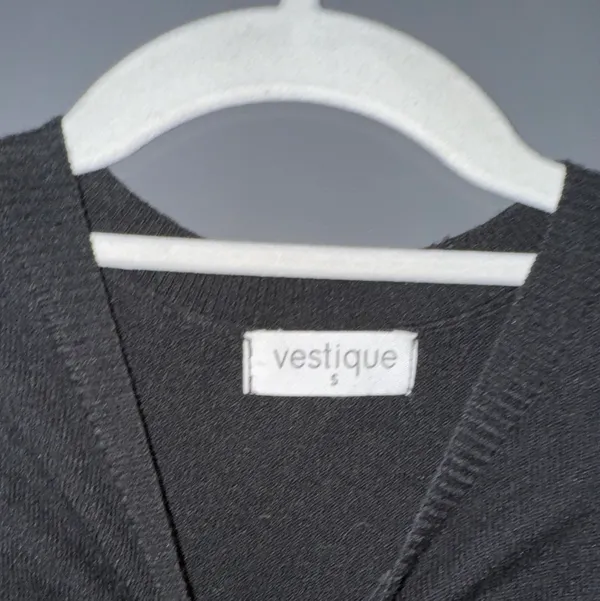 Black Puff Sleeve Knit Top - Image 4