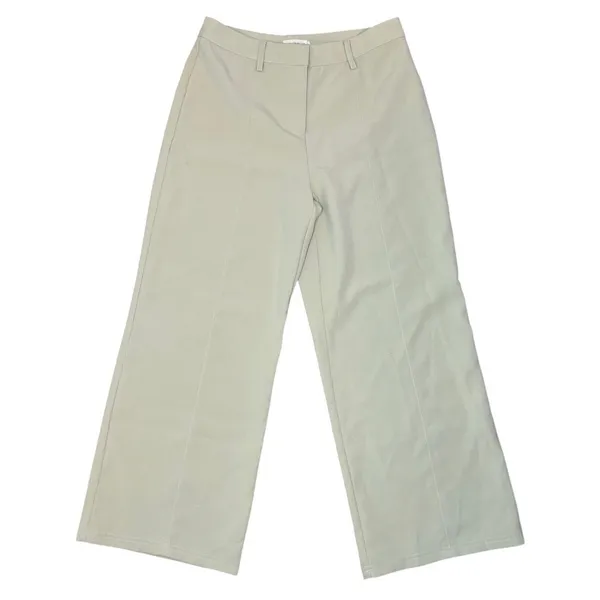 Avec Les Filles Pale Sage Green Wide Leg Trousers High Rise pants professional - Image 2