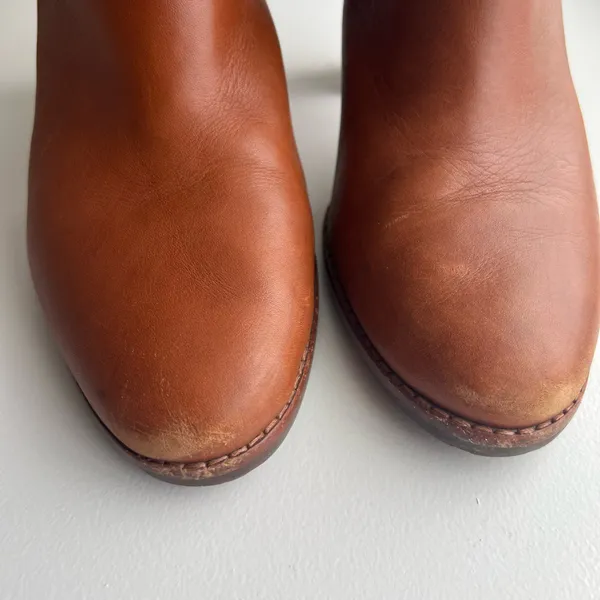 Ralph Lauren Mylah Brown Leather Ankle Boots - Image 11