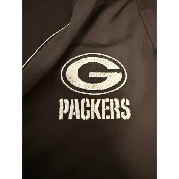 Cutter & Buck Green Bay Packers Adapt Eco Knit Half Zip Pullover Women's L NWT - Image 10
