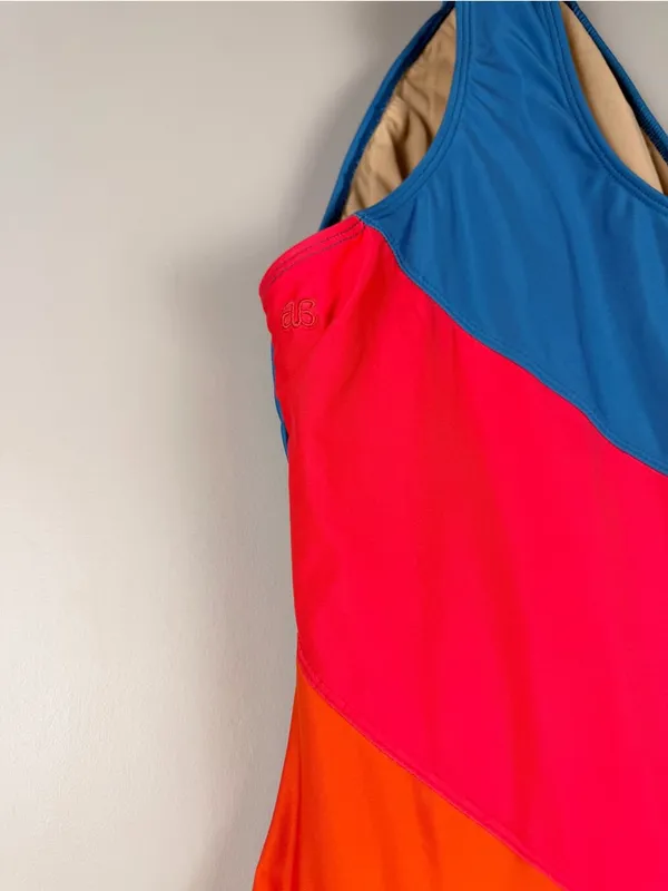 Albion Margot One-Piece Swimsuit in Pipeline Sunset Square Neck size XS - Image 3