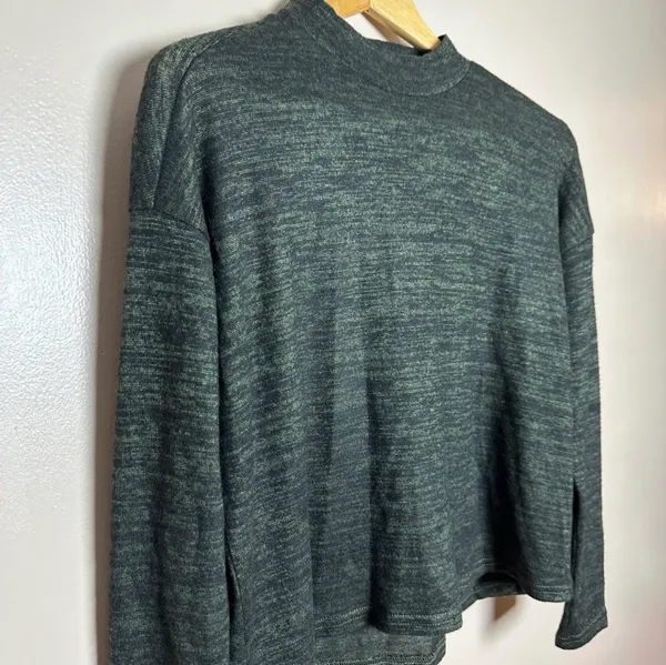 Streetwear Society CLEARANCE! Olive Boutique Mock Neck Sweater Size S NWT - Image 4