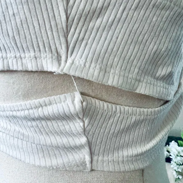 NWT Urban Outfitters Criss Cross Crop Top - Image 6