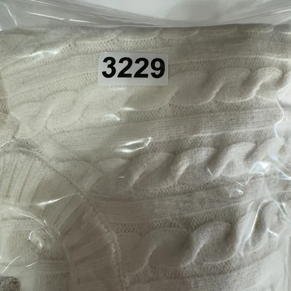 3229 | Altar'd State Cable Knit Cropped Sweater Ivory Cottagecore Coquette S - Image 12