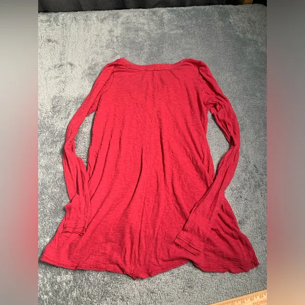 Free people we the free V-Neck long sleeve Top small - Image 8