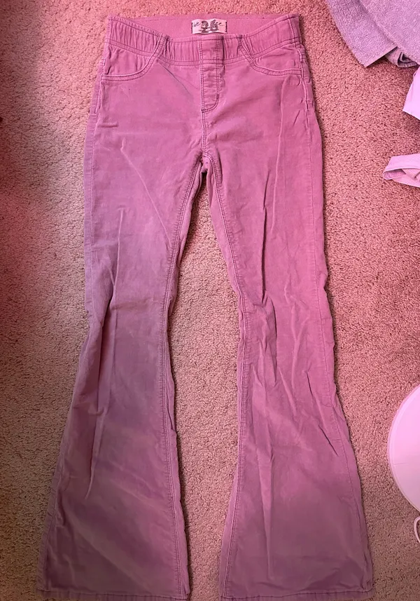 Free People Corduroy Pants Flare - Image 2