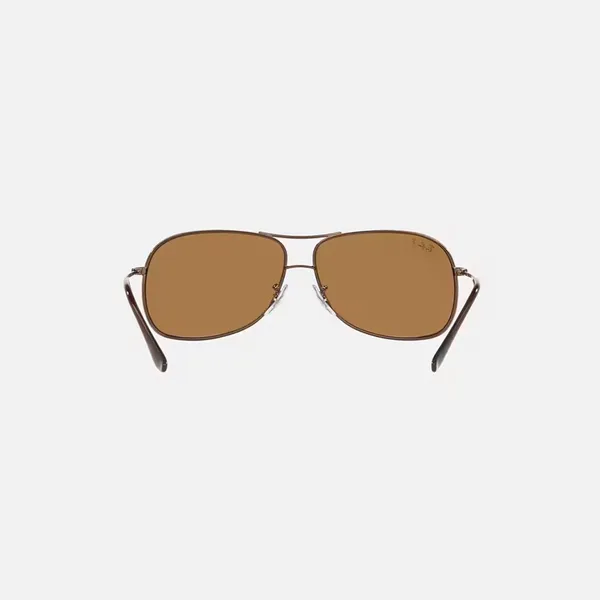 Ray Ban RB3267 014/83 Polarized Polished Dark Brown 64-13mm Sunglasses Authentic - Image 4