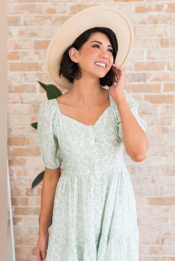 Mikarose ‘The Drew’ Maxi Small Floral Maxi Dress - size XL - Image 10