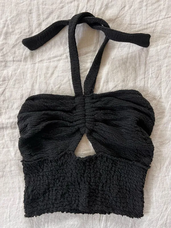 Urban Outfitters Cut-Out Halter Top - Image 2