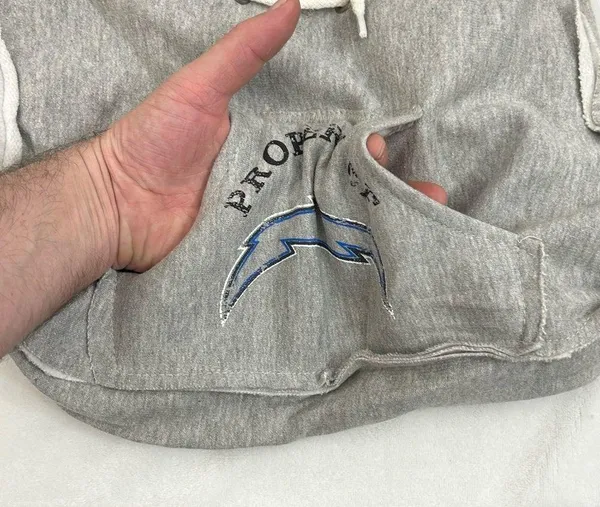 Los Angeles LA Chargers NFL Football Hoodie Sling Shoulder Hand Bag Women Purse - Image 3