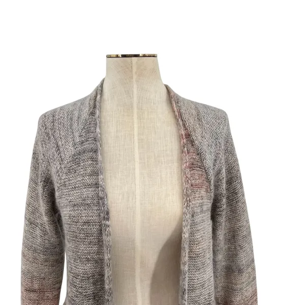 Anthropolgie‎ Knitted and Knotted Cody Peplum Cardigan Sweater Red Size Small - Image 4