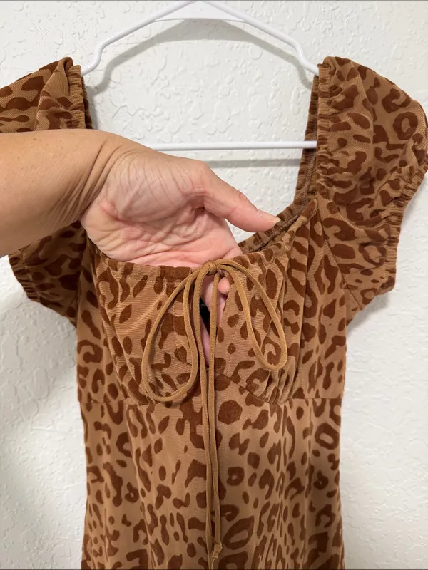 Motel Rocks Animal Print Dress Size Large (runs small) - Image 8