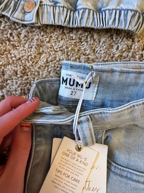 Show Me Your Mumu Ashbury Wide-Leg Jean set - Image 3