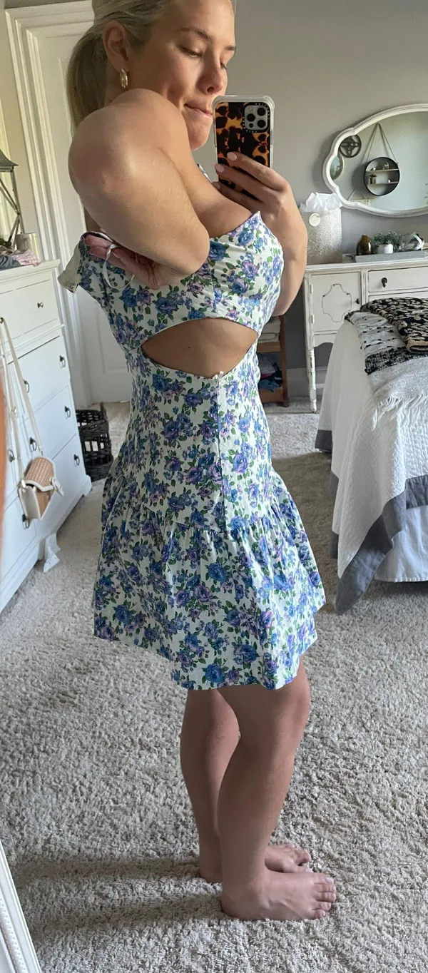 Floral Dress Multi Size M - Image 3
