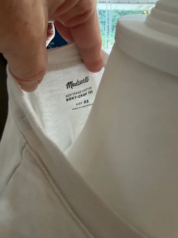 Madewell Boxy Crop Tee - Image 2