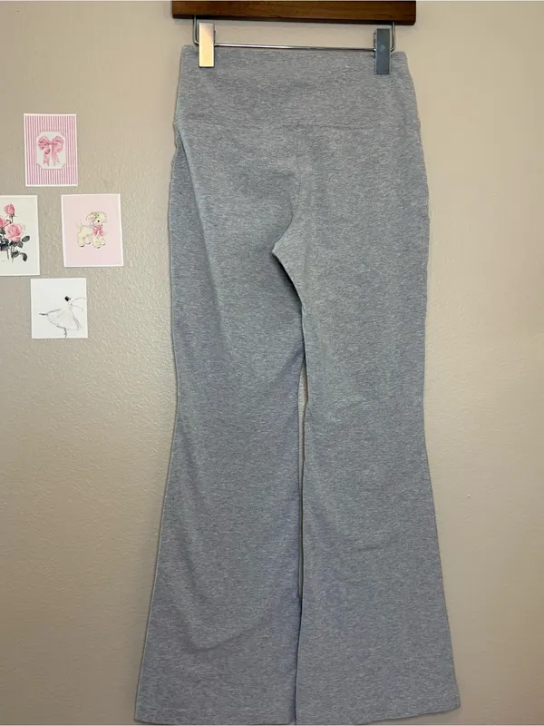 TNA Aritizia wide leg fold over leggings medium - Image 4