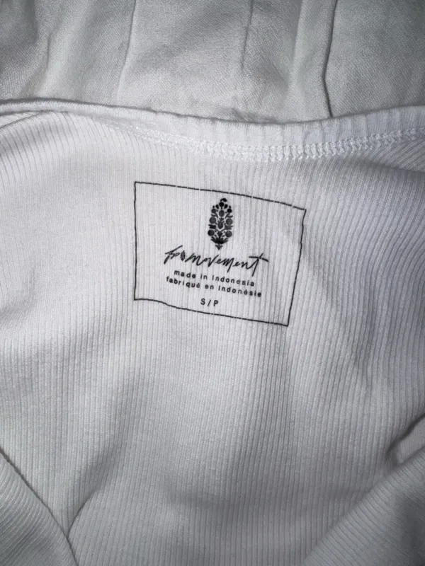 Free People White Tank Step One Small - Image 4