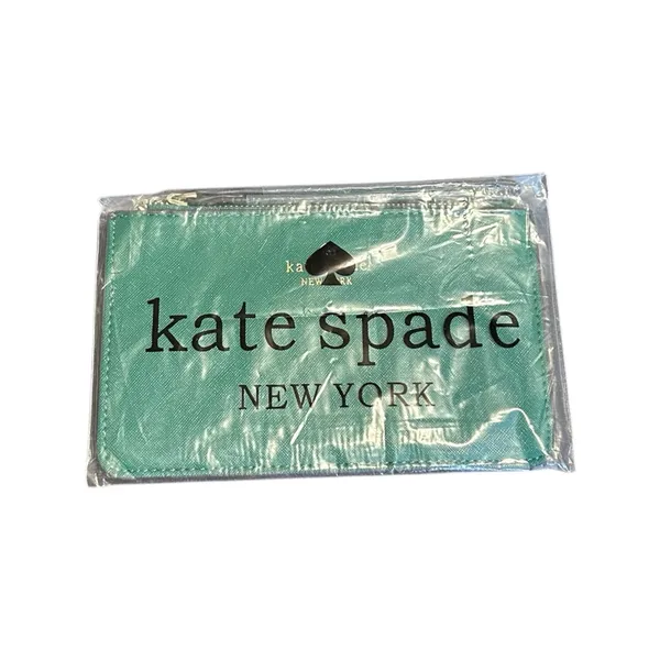 New Kate Spade Green Wallet With Wristlet Strap - Image 6