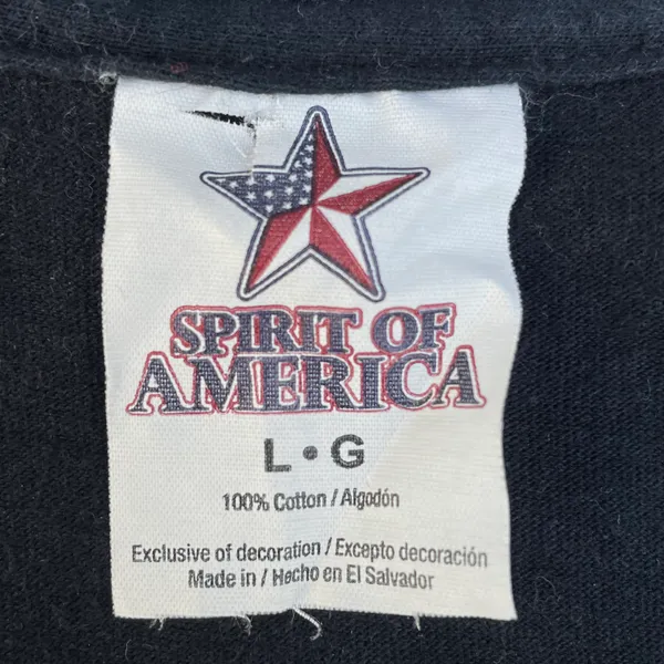 American Bulldog 4th of July Black T-shirt - Image 4