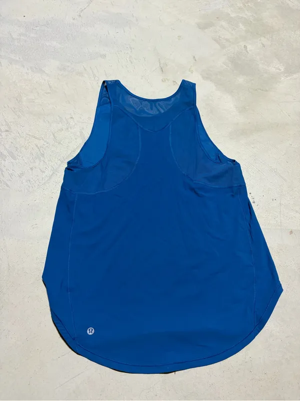 Lululemon Royal Blue athletic Tank Top - Image 8