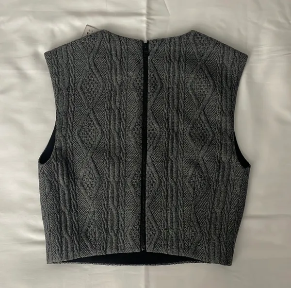 Alice + Olivia Kylnn Tank Crop Top Sz 0 - Image 8