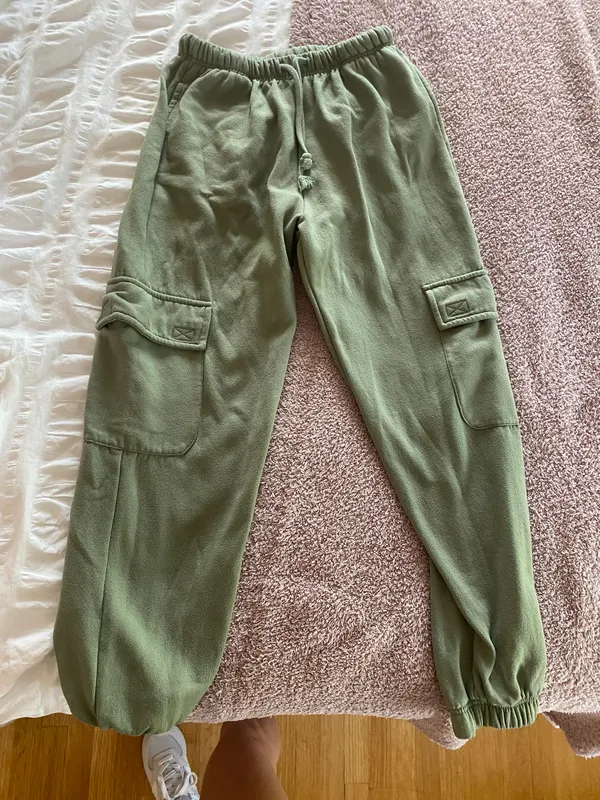 Topshop Cargo Joggers - Image 2