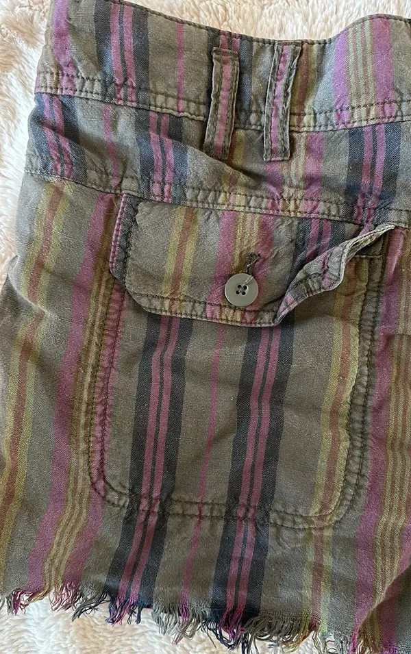 Free People Striped Shorts - Image 5