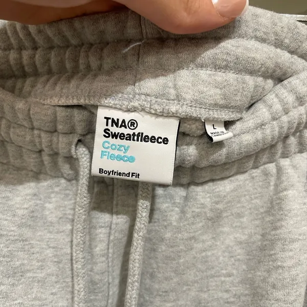 Aritzia TNA Gray Hoodie and Sweatpants Set - Image 11