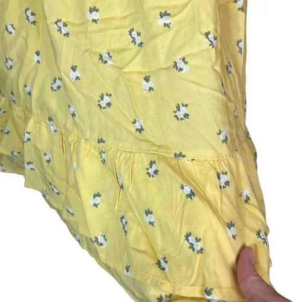 Hollister Women’s Yellow Floral Print Dress Size XS‎ - Image 4