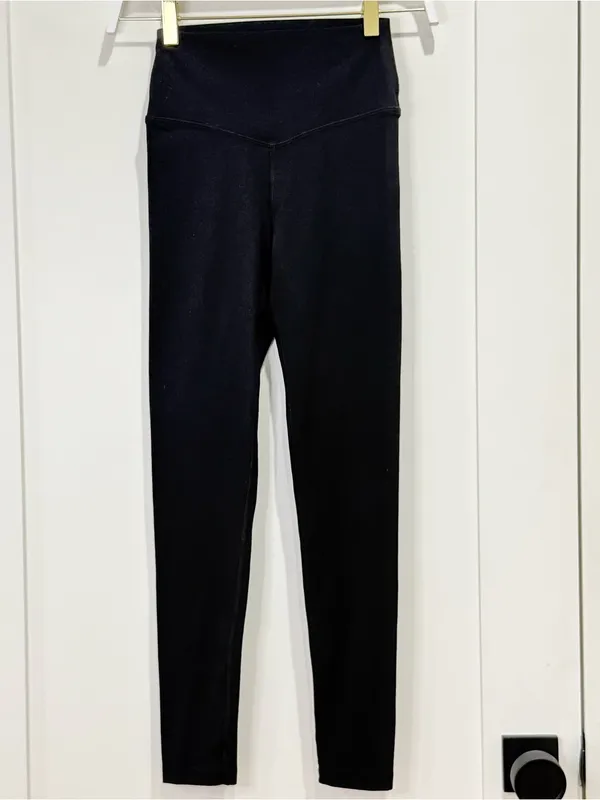 Joah Brown Second Skin Leggings Small Medium Black Workout Athleisure Minimal - Image 7