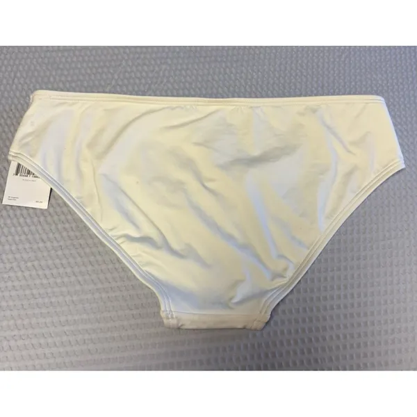 Kate Spade New York Women's Bikini Bottom Classic Hipster Cut Cream SZ Large NWT - Image 8