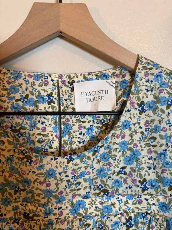 Tuckernuck Hyacinth‎ House Floral Quinn Babydoll Dress - Image 3