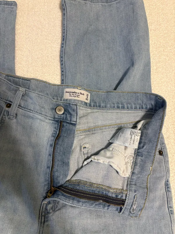 Abercrombie Jeans 90s High-Rise Ultra Straight - Image 5