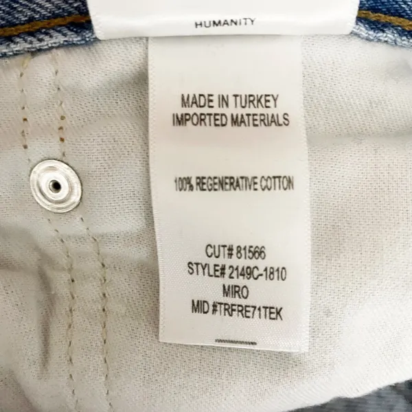 Citizens Of Humanity Miro Relaxed Fit Regenerative Cotton Denim Jeans 27 - Image 3
