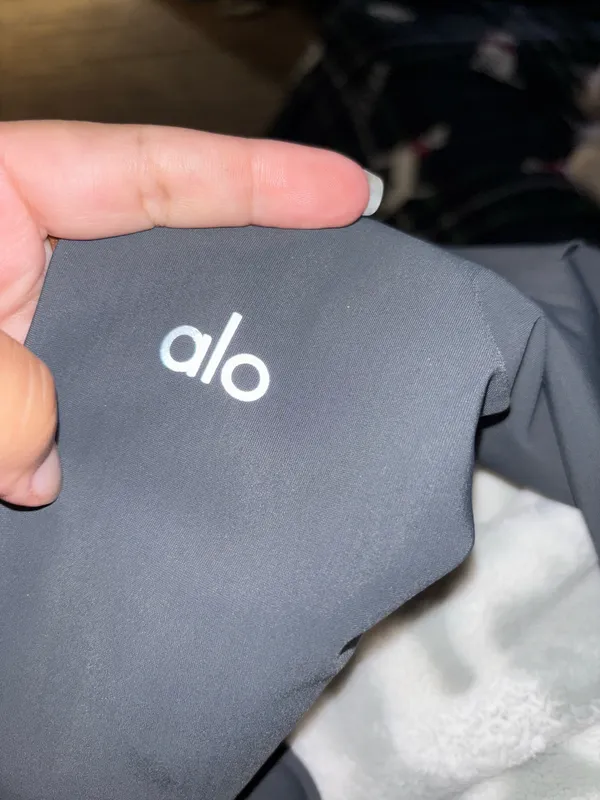 Alo warrior leggings in dark gray S - Image 6
