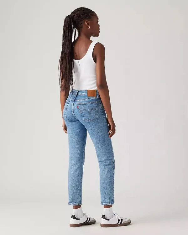 Wedgie Levi’s Straight Jeans High-Rise Button Fly - Image 2