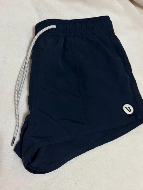 Vuori Clementine Athletic Running Shorts Navy Blue Women's Size Small Like New - Image 3