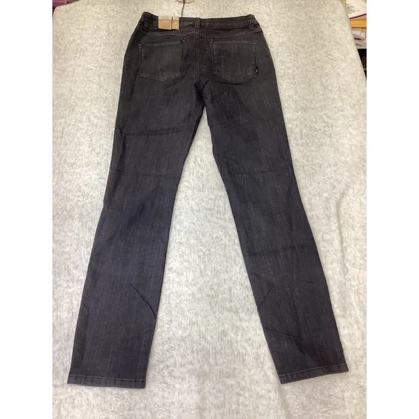 Prana Kayla High Rise Jeans Womens 4 Short Charcoal Grey Organic Denim 1968371. - Image 5