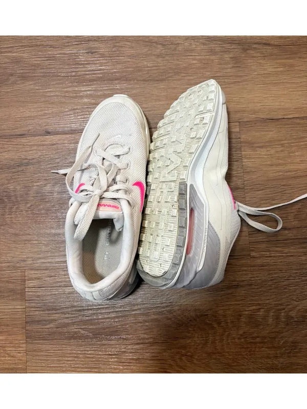 Nike Air Max SYSTM Women’s Size 8 White Gray Pink Running Sneakers Shoes - Image 8