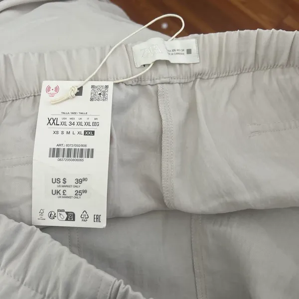 ZARA Linen Pants - Image 3