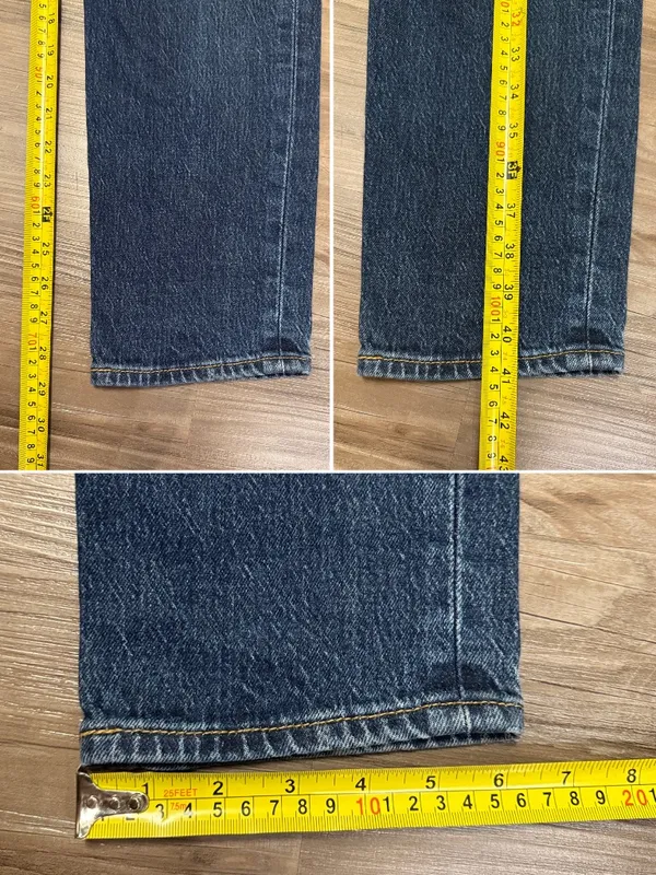 Levi’s Premium 70s High Slim Straight Jeans 25 Sonoma Stonewash Faded $108 - Image 8