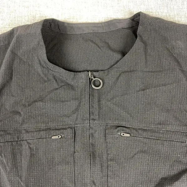 Lululemon WovenAir Zippered Jumpsuit Womens 6 Black Utility LW1CUSS - Image 4