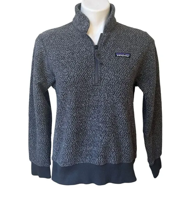 Patagonia Woolyester Fleece Pullover, Sz S - Image 2